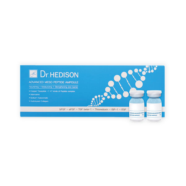 Tinh chất phục hồi – trẻ hóa – tái tạo – căng bóng da Dr.HEDISON Advanced Meso Peptide Ampoule 5ml x 5 lọ
